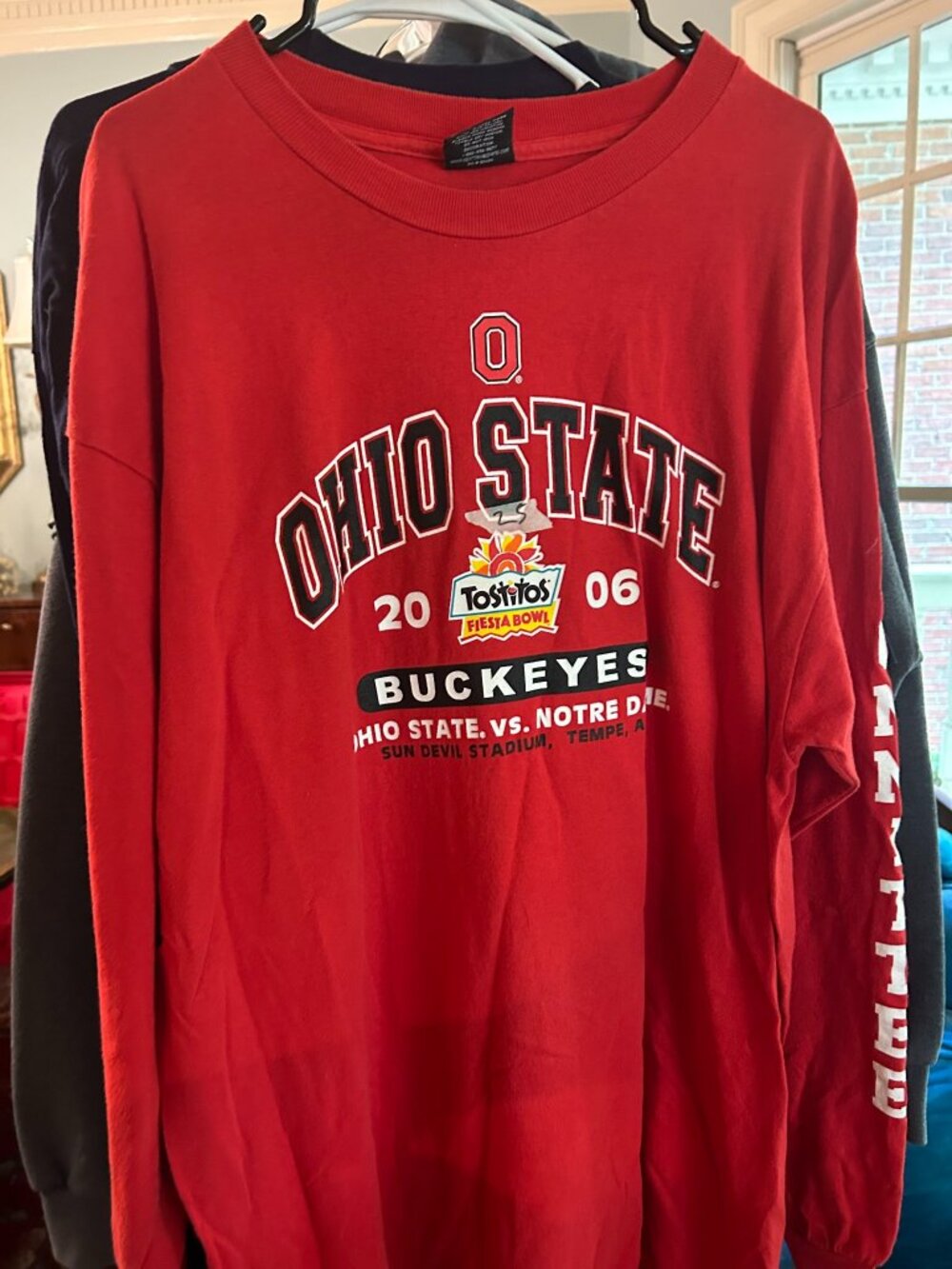 Sportex Ohio State Buckeyes 2006 Fiesta Bowl Long Sleeve Tee XL